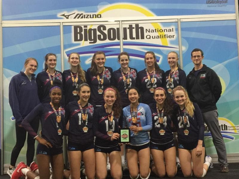 2017 15-JJ Silver Medalist of the 15 USA Division at Big South Qualifier