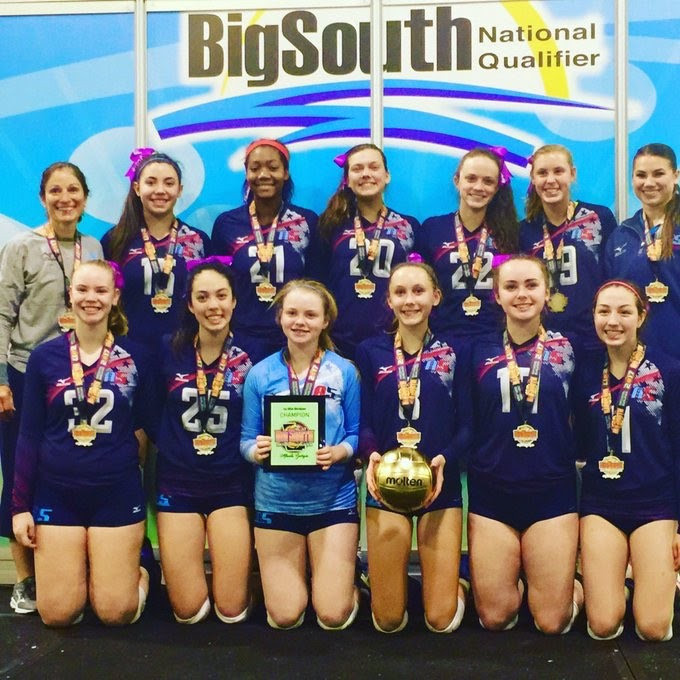2017 14-USA Gold Medalist of the 14-USA Division at Big South Qualifier