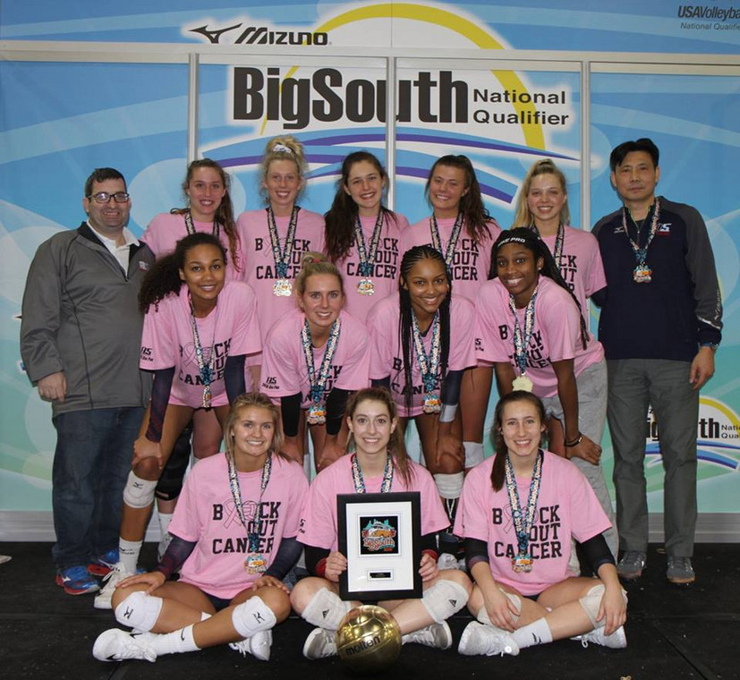 2018 17 Jing Gold Medalist of the 17 Open Division at Big South Qualifier