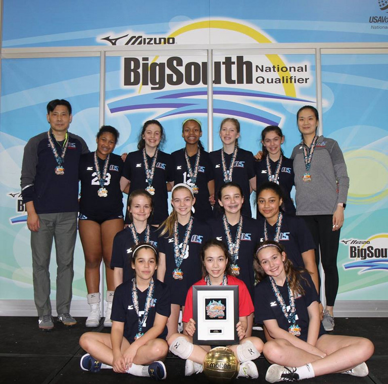 2018 12 Jing Gold Medalist of the 12 National Division at Big South Qualifier