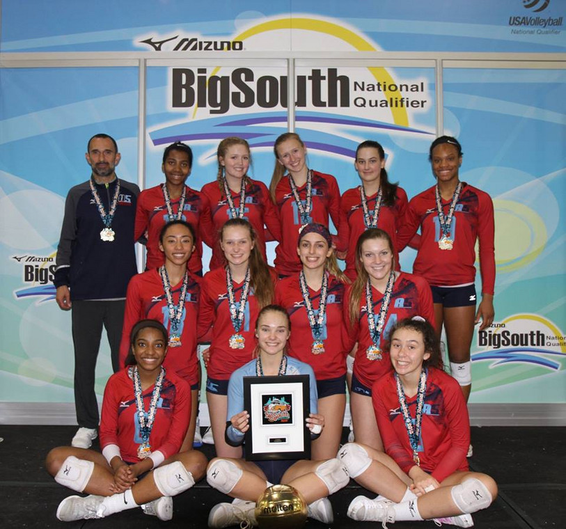 2018 15-Boba Gold Medalist of the 15 Open Division at Big South Qualifier