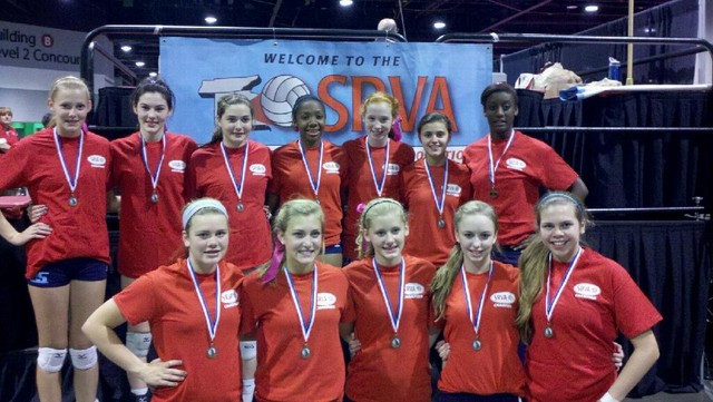 2012 14 Suzanne Champions of the 14 Power Division at SRVA Regionals