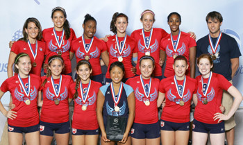 2007 16 Erica National Champions of the 16 American Division at USAV!