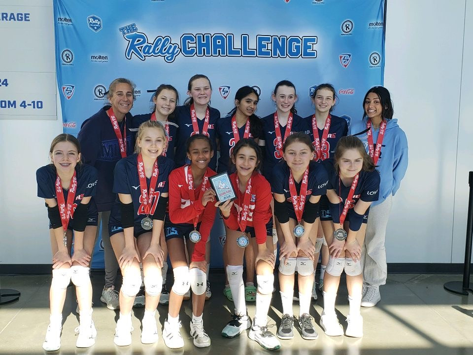 12 Erin Silver Medalist in the 12 Girls Division of the 2022 Rally Challenge