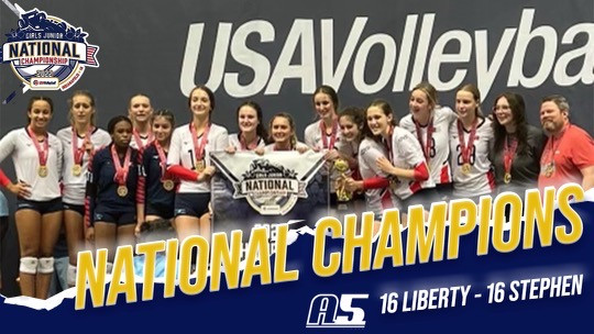 16 Stephen - National Champions - 16 Liberty - USAV Nationals