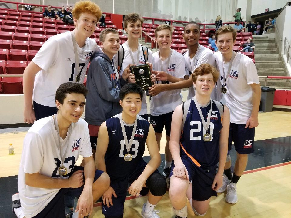 2018 16 Carlos Champions of the 16 Boys Division at the JVA Charlotte Challenge!