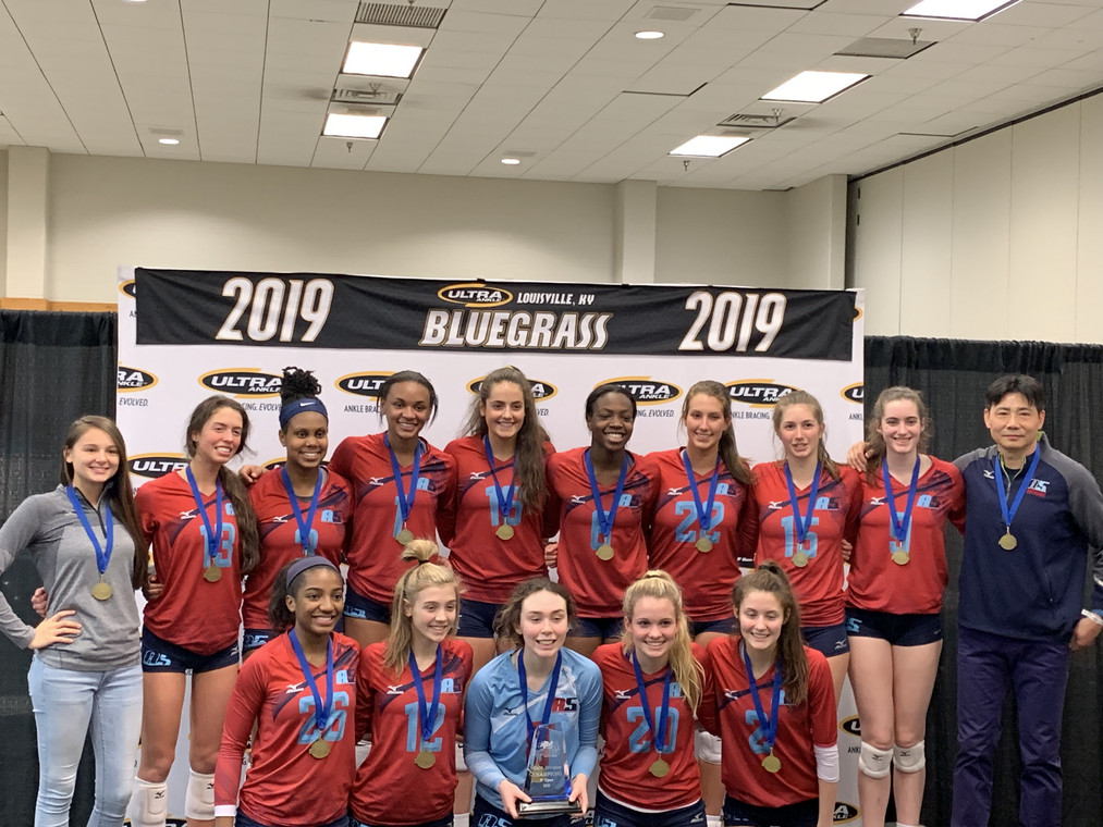 17 Jing Champions of the 2019 Ultra Ankle Bluegrass Tournament in 17 Open