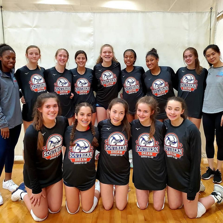 14 Helen Champions of the 16 Open Division of the 2020 Southern Dream