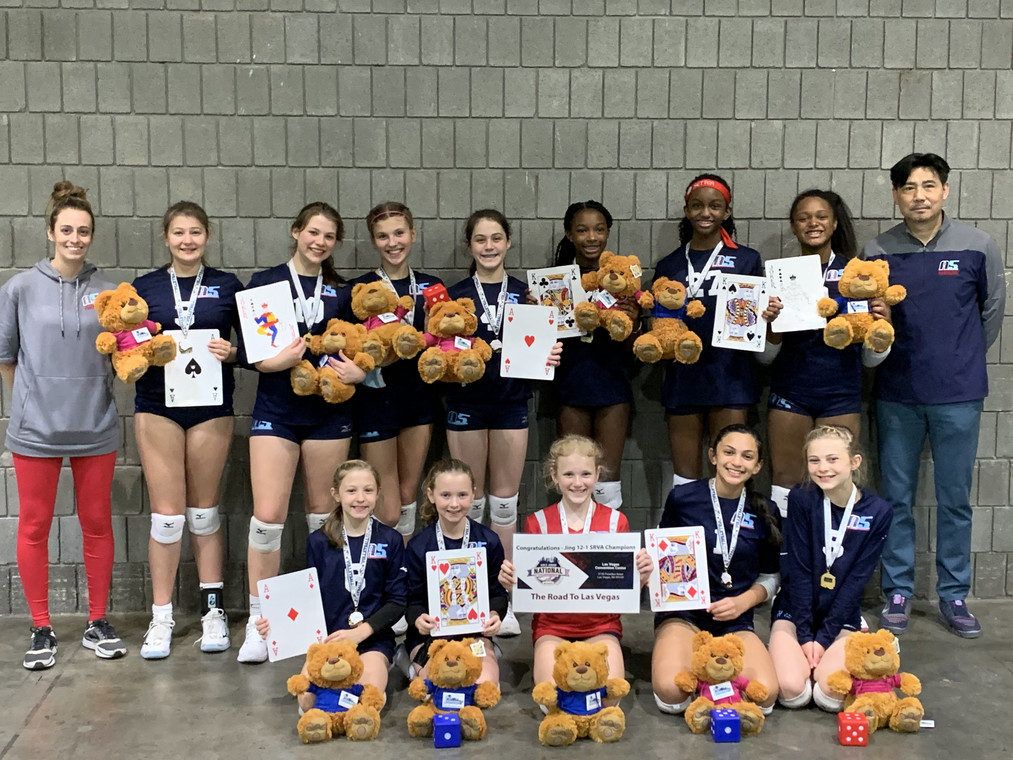 12 Jing Champions in the 2021 12 Bid Division of SRVA Regionals