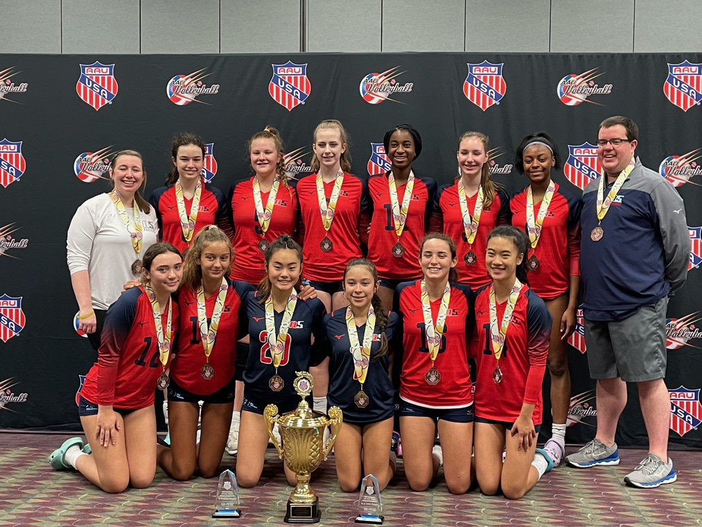 Congrats to 14 Allison - Bronze Medalist of the 14 Premier division at the 48th AAU National Championships