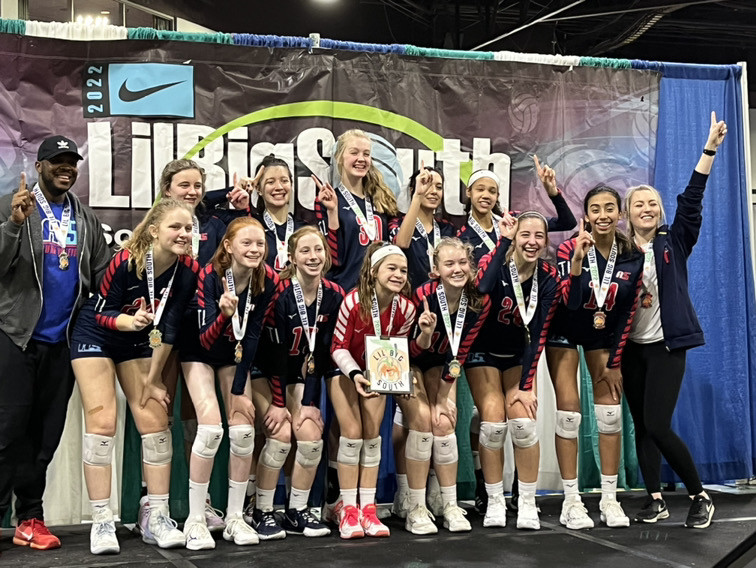 14 Bri Champions of the 2022 Little Big South in 14 Open