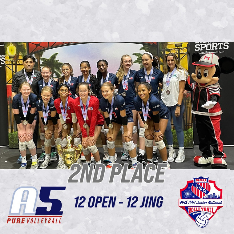 12 Jing - Silver Medalist - 12 Open - AAU Nationals
