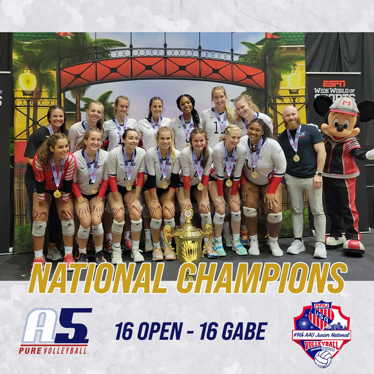 16 Gabe - National Champions - 16 Open - AAU Nationals