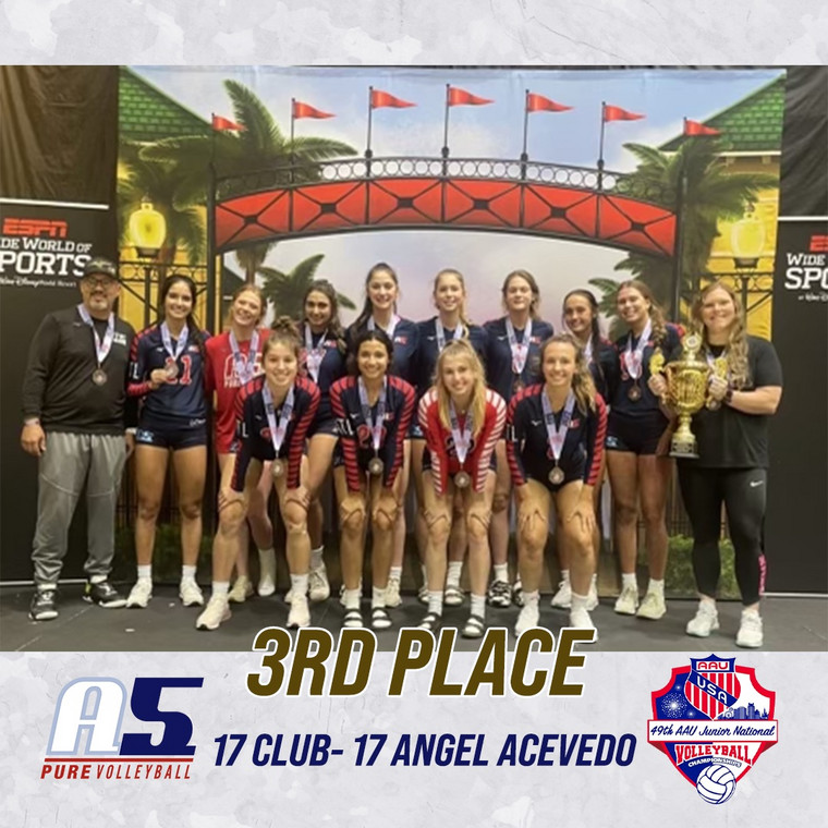 16 AngelA - Bronze Medalist - 17 Club - AAU Nationals