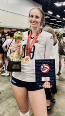 A5 Volleyball Club 2023:  #19 Ellie Myers (Ellie)