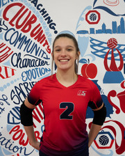 A5 Volleyball Club 2025:  #14 Ella Bennett 