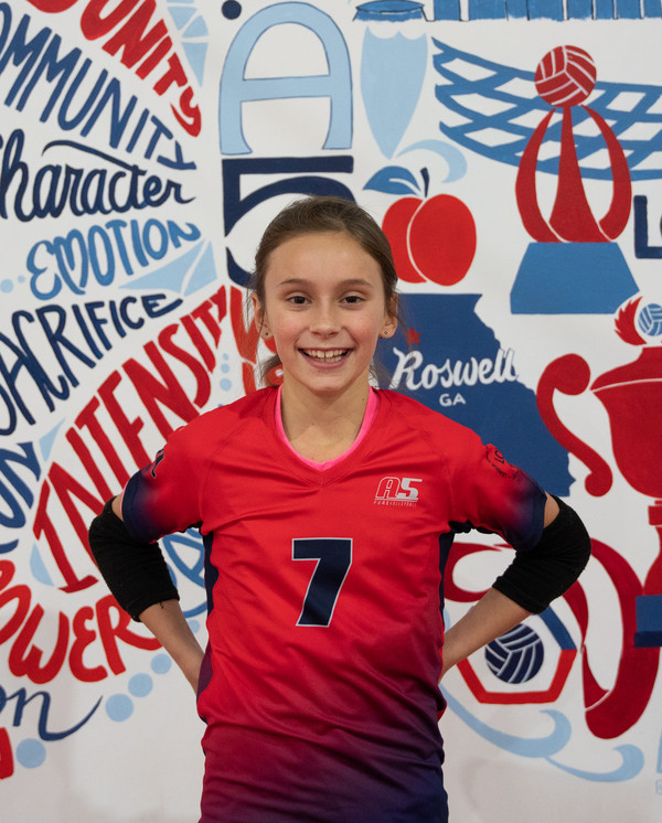 A5 Volleyball Club 2024:  Z. Audia